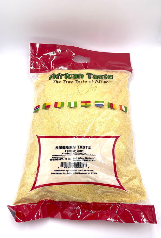 African taste Yellow Garri - 9lbs