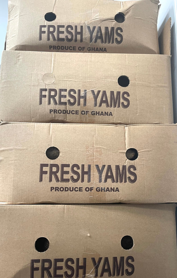 Box of yam 50lbs